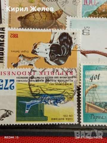 Стари пощенски марки от цял свят смесени ЖИВОТНИ,КОРАБИ,КОСМОС за КОЛЕКЦИЯ 52019, снимка 8 - Филателия - 53228038