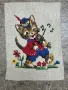 Гоблен с коте с размери 23х17 см, снимка 4