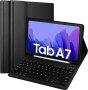 Нов Стилен Клавиатурен Калъф за Samsung Tab A7/A8 10.4 инча 2020 - Черен