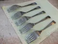 Лот от 5 бр. вилици "Перла" от завод "П.Денев-Габрово", снимка 6