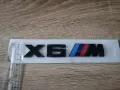 BMW X6 M черна емблема лого, снимка 3