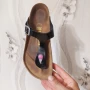 Birkenstock чехли Gizeh Bs  номер 38 черни , снимка 4