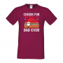 Мъжка тениска Cheers For The Best Cat Баща, Дядо,Празник,Татко,Изненада,Повод,Рожден ден, Имен Ден,, снимка 5