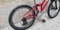 Велосипед колело 24цо 18скорости преден амортисьор аиро капки предна дискова спирачка технически ок, снимка 3