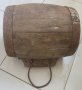 Конски дървен бъкел за битов кът, буре бърдук с дръжка, снимка 8