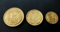 Монети. Франция. Френски франкове . 0,50 ,1 и 2 франка. По рядка година.1938, 1939 г. , снимка 1