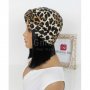 Тюрбан за коса - леопардов принт, снимка 2