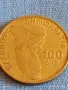 Монета 100 драхми 1999г. Гърция Световно първенство по вдигане на тежести 50164, снимка 3