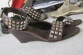 НОВИ елегантни дамски сандали , летни обувки N - 39 - 40 ASH® original, 3x 100% естествена кожа, снимка 10