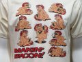 Нова мъжка забавна тениска с трансферен печат MAKIN' BACON с прасета , снимка 3