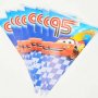 маккуин макуин mcqueen cars 10 бр Парти Гирлянд Знаменца Флаг Банер, снимка 2