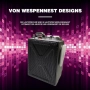 Нов Преносим Bluetooth говорител с тъч скрийн и RGB светлини Колонка, снимка 4