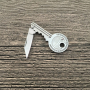 Ножче ключ нож сгъваемо джобно за ключодържател ново, снимка 1 - Ножове - 21854837