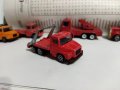   Червено камионче на Majorette No 222 Multi Benne Truck 1/100 France Vintage Toy Car Diecast AG764, снимка 7