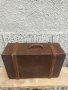 Дървен куфар със заключване и кожена дръжка , снимка 15