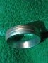 СТИЛЕН СРЕБЪРЕН ВИНТИДЖ АРТ ПРЪСТЕН СРЕБРО 925 АНГЛИЯ Тип ХАЛКА 40120, снимка 12
