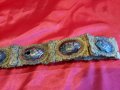 Уникален Османски Колан Ниело , Сребро ,ОТОМАН, снимка 3