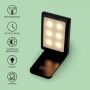 Зареждаща се LED нощна лампа за четене - Legami SND0001, снимка 3