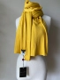 Жълт, голям шал Bitte Kai Rand от лиоцел, с етикет, снимка 3