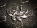 СКЪПОЦЕННА ФЛОРАЛНА АРТ ДЕКО СТИЛ БРОШКА с ПРЕКРАСНИ ФАСЕТИРАНИ ПЛАНИНСКИ КРИСТАЛИ 12418, снимка 5