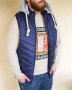 Мъжки елек с подвижна качулка от М до 5XL, снимка 2