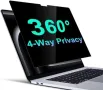 Нов филтър Протектор за MacBook Pro 14 (2021–2024) – антишпиониране + капак, снимка 1