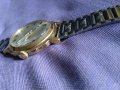 Часовник Slava Слава СССР златно покритие 10 Au 25 jewels камъка датник от соца автоматичен работи, снимка 8