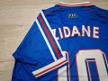 Футболна фланелка на Зидан Франция модел 1998!!!, снимка 3