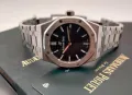 Audemars Piguet Royal Oak 33mm Steel Black Dial Дамски Различни Варианти, снимка 5