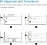 Вътрешен малък филтър за аквариум NICREW за студеноводни или тропически аквариуми, 20-40 л НОВО, снимка 4