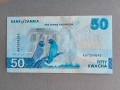 Банкнота - Замбия - 50 квача UNC | 2024г., снимка 2