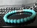 гривна от тюркоаз – амулет за защита и хармония , снимка 4
