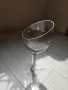 Нестандартна, наполовина отрязана, стъклена чашка, снимка 2
