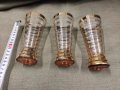 Продавам тънкостенни кристални чаши със златен кант, снимка 5