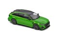 Audi Abt RS6-R Avant Kombi 2022 - мащаб 1:43 на Solido моделът е нов в PVC дисплей-кейс, снимка 7