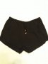 Къс H&M черен панталон биопамук с регулируемо престягане на кръста, двустранни джобове, снимка 1 - Къси панталони и бермуди - 37476541