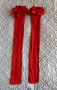 Червени дамски чорапи , снимка 1 - Бельо - 43801158