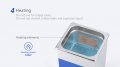 Нова ДЕГАС професионална ултразвукова вана за почистване 2 литра, снимка 7