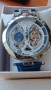 Skeleton DIFFUL Moon Phase Tourbillion Leather Men Automatic Watch, снимка 1