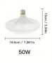 Лампа LED абажур 50W  6000K Е27, снимка 5