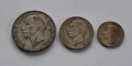 Колекция от Сребърни монети непочистени 100лв 1934г,50лв1934г,20лв1930г, снимка 2
