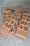 Дъска на Сеген / табла за смятане Монтесори / пълен комплект , снимка 5