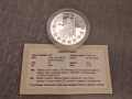 Сребърна Монета 1.95583 България Европейски Съюз 2005 г., снимка 3