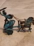 мини бронзова статуетка римска колесница , снимка 2