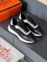 Hermes Мъжки Маратонки ЕСТЕСТВЕНА КОЖА👟Мъжки Спортни Обувки Хермес - Различни Цветове Код SK691, снимка 4