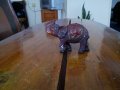 Стар сувенир слон #2, снимка 1 - Други ценни предмети - 28436611