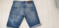 G - Star 3301 Straight  Short Jeans Mens Size 31 - 32 ОРИГИНАЛ! Мъжки Къси Дънкови Панталони!, снимка 5