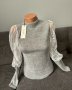 Пуловер с ръкави от мрежа, снимка 1 - Блузи с дълъг ръкав и пуловери - 43714572