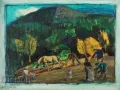 Картина,,Събирачи на картофи,,, снимка 2
