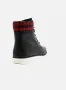 Mens Timberland Wedge Black Checkered Boots A14Q7, снимка 4